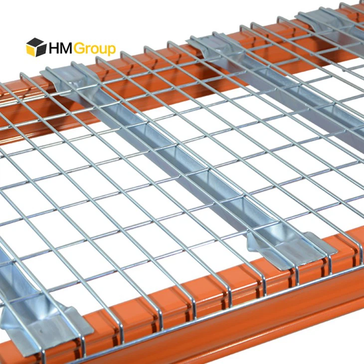 3 Flared channel wire deck