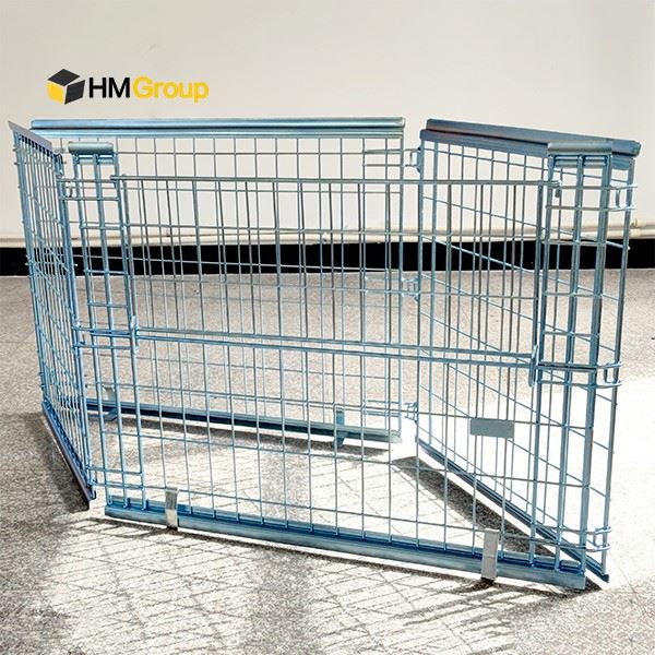 Wire Cage With Wooden Pallet factory