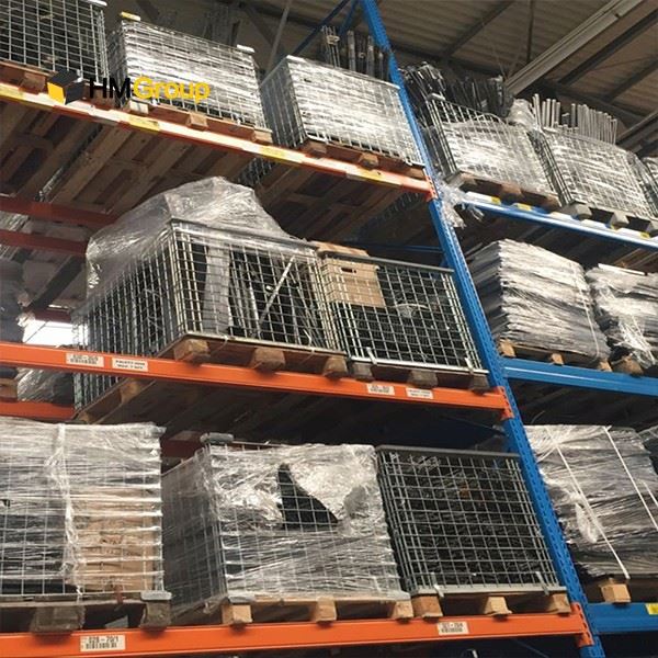 Wire Cage With Wooden Pallet high quality